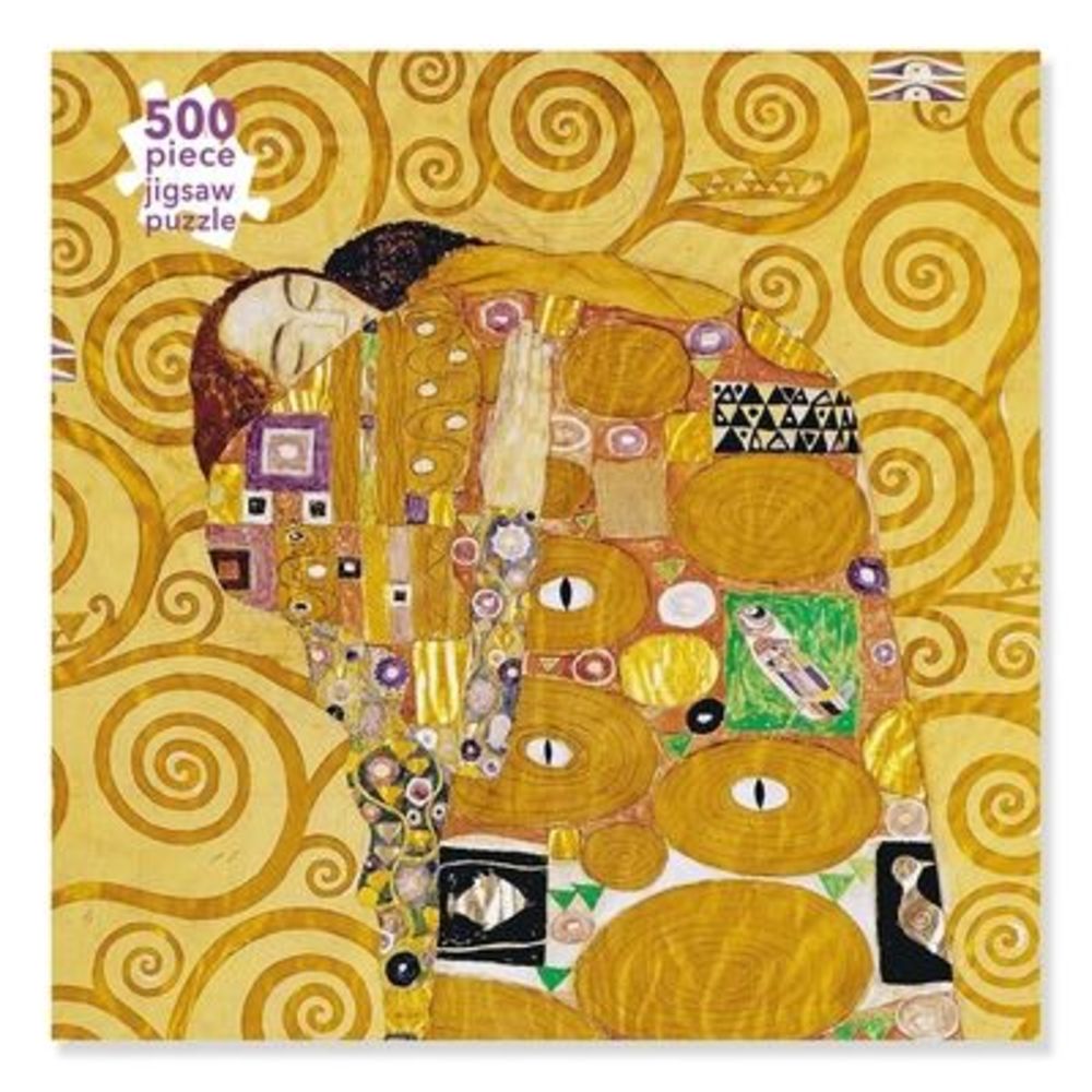 Adult Jigsaw Puzzle Gustav Klimt: Fulfilment (500 Pieces): 500-Piece Jigsaw Puzz